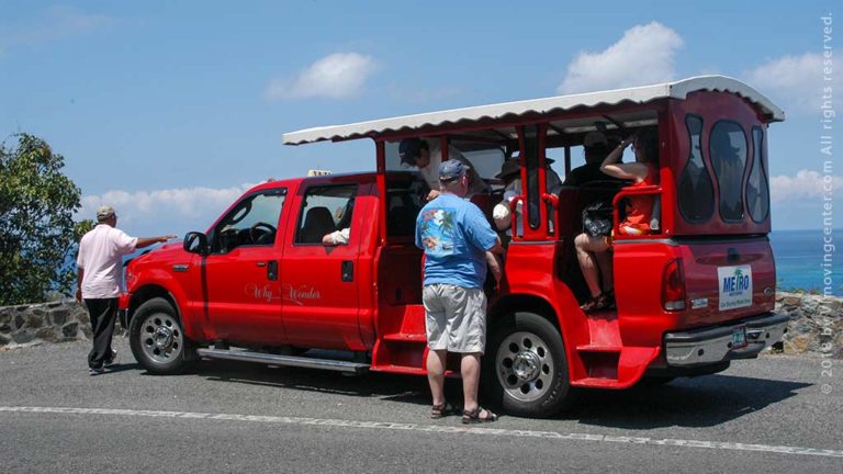 safari bus route st thomas